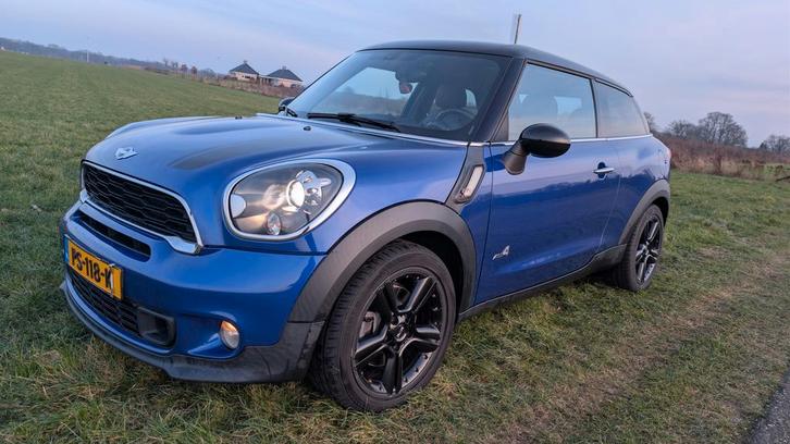 Mini Paceman Cooper S 140KW All4 2013 Blauw, Auto's, Mini, Onderhoudsboekje, Te koop, Handgeschakeld, SUV of Terreinwagen, Blauw