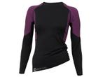 Dames thermoshirt met lange mouwen - Zwart/Roze, Kleding | Heren, Ondergoed, Verzenden