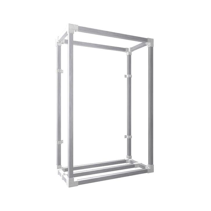 Haardhout opslag Falun Solo| Staal 25x25 mm | Vloer | DIY va, Tuin en Terras, Haardhout, Ophalen of Verzenden
