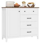 Dressoir met 5 Lades & Deur – Keukenkast met Werkblad, Huis en Inrichting, Verzenden, Nieuw