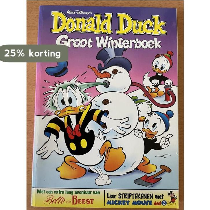 Donald Duck groot Winterboek 1996 8710722550036 Walt Disney, Boeken, Overige Boeken, Gelezen, Verzenden
