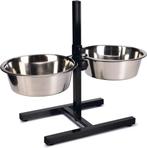 Beeztees Standaard - Hondenvoer- en drinkbak - Zwart - 28 cm, Ophalen of Verzenden, Nieuw