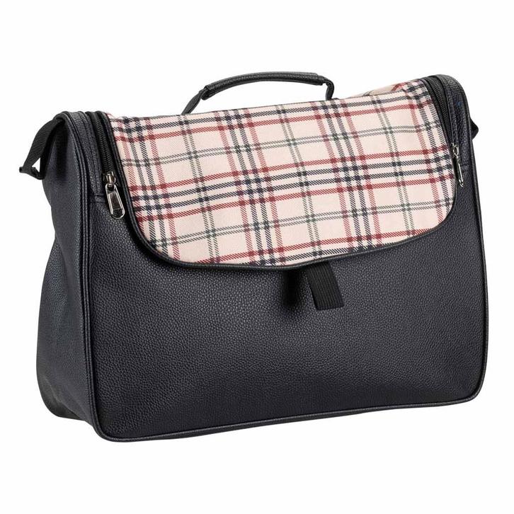 Rollatortas skai leer met ruit motief en ritssluiting, Diversen, Rollators, Ophalen of Verzenden