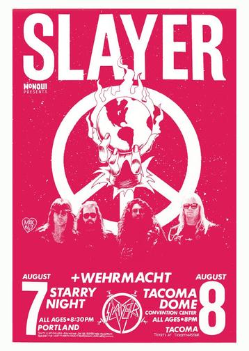 Posters - Poster Slayer - Tacoma Dome