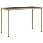 Tweedekansje: Tuintafel Poly Rattan 50% Korting!, Tuin en Terras, Tuintafels, Ophalen of Verzenden, Nieuw, Rechthoekig, Wicker