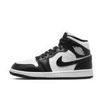 -9% Nike  Nike Air jordan 1 mid panda (w)  maat 38, Verzenden, Nieuw, Zwart