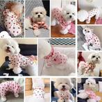 Honden T-shirt Zomer –Aardbeienprint, Ademend en Comfortabel, Dieren en Toebehoren, Hondenkleding, Verzenden, Nieuw