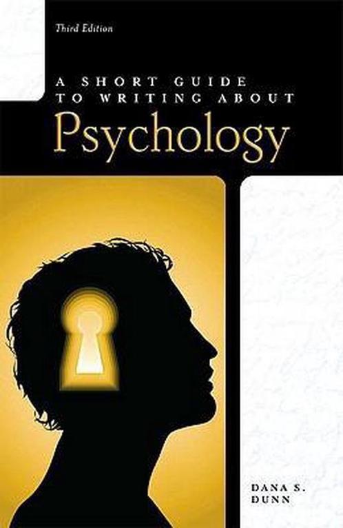 Short Guide to Writing About Psychology 9780205752812, Boeken, Taal | Engels, Gelezen, Verzenden