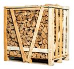 Halve pallet ovengedroogd berken haardhout, Tuin en Terras, Haardhout, Minder dan 3 m³, Ophalen of Verzenden, Blokken