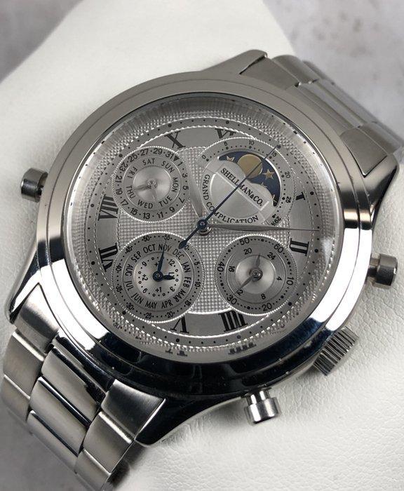 Shellman - Grand Complication Moonphase - Zonder, Sieraden, Tassen en Uiterlijk, Horloges | Heren