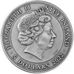 Niue. 5 Dollars 2022 Evolution - Antique Finish, 2 Oz (.999)
