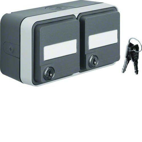 Hager Berker W.1 Wandcontactdoos (WCD Schakelmateriaal), Doe-het-zelf en Verbouw, Elektra en Kabels, Overige typen, Nieuw, Verzenden