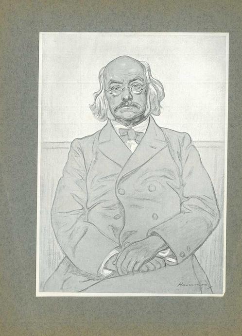 Portrait of Johannes Bosscha Jr., Antiek en Kunst, Kunst | Etsen en Gravures