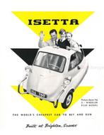 1957 BMW ISETTA BROCHURE ENGELS, Boeken, Auto's | Folders en Tijdschriften, Nieuw, BMW, Author