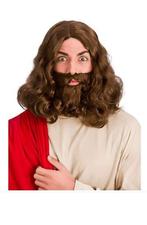 Jezus pruik met baard, Hobby en Vrije tijd, Verzenden, Nieuw, Feestartikel