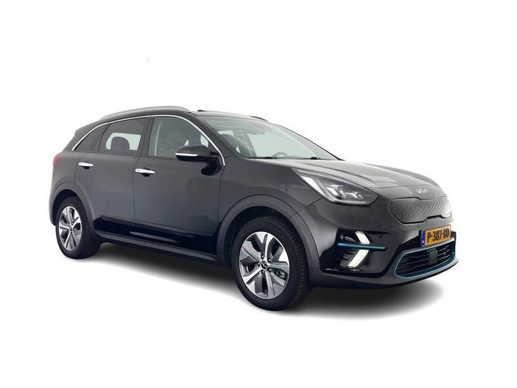 Zakelijke Lease |  Kia e-Niro DynamicPlusLine 64 kWh [ 3-Fas, Auto's, Kia, Onderhoudsboekje, Lease, Zwart, Automaat, SUV of Terreinwagen