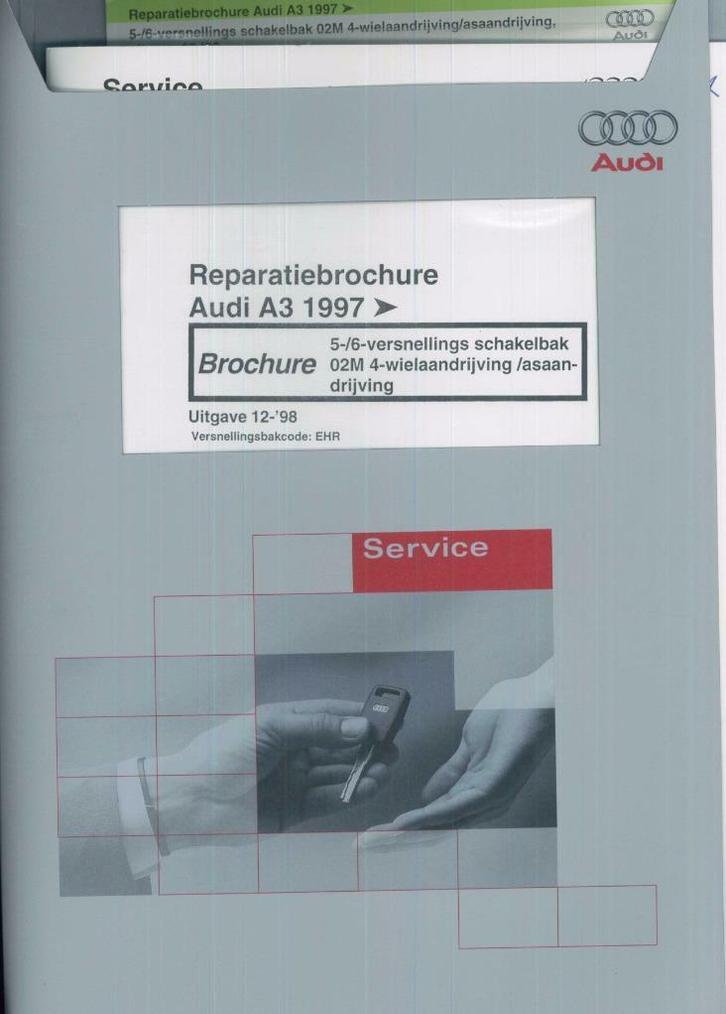 1997 Audi A3 Reparatiebrochure, Auto diversen, Handleidingen en Instructieboekjes, Verzenden