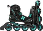 Roces Icon 80 Skeelers Maat 39 - Dames Skates - Zwart Blauw, Sport en Fitness, Ophalen of Verzenden, Zo goed als nieuw, Roces