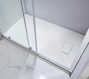 SALE - Numa 120x90 cm - Mat wit - Douchebak - beschikbaar voor biedingen
