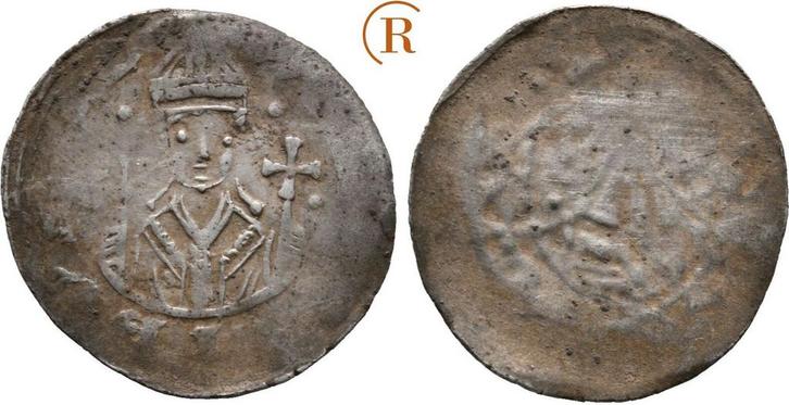 Pfennig Wuerzburg Bistum: Gottfried von Spitzenberg Helfe..., Postzegels en Munten, Munten | Europa | Niet-Euromunten, Verzenden