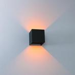 LEDs Light Kubus LED Wandlamp buiten - 2 lichts - Dimbaar e, Verzenden, Nieuw