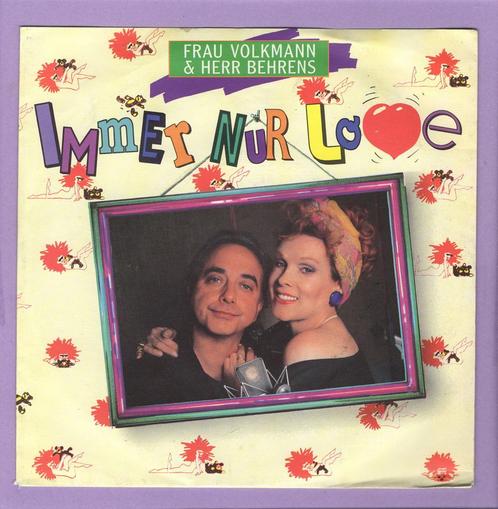 Frau Volkmann & Herr Behrens – Immer Nur Love / Männer..., Cd's en Dvd's, Vinyl Singles, Verzenden