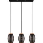 LED Hanglamp - Trion Dabi - E27 Fitting - 3-lichts -, Huis en Inrichting, Lampen | Hanglampen, Ophalen of Verzenden, Nieuw, Metaal