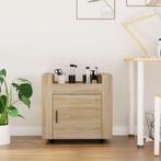 vidaXL Bureaukastje 60x45x60 cm bewerkt hout sonama, Huis en Inrichting, Kasten | Ladekasten, Verzenden, Nieuw