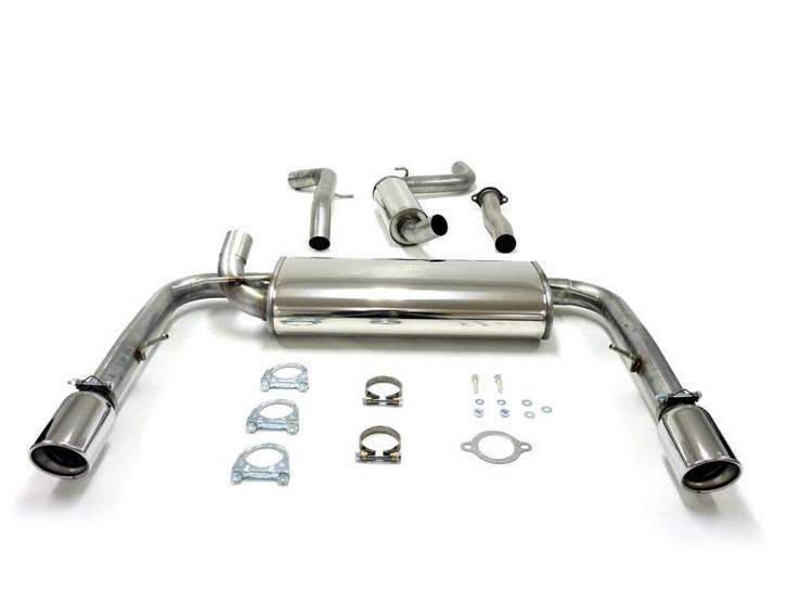 Simons uitlaatlsysteem duplex vanaf katalysator: RVS | Volvo, Auto-onderdelen, Uitlaatsystemen, Nieuw, Verzenden