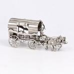 Huifkar - Miniatuur figuur - .835 zilver