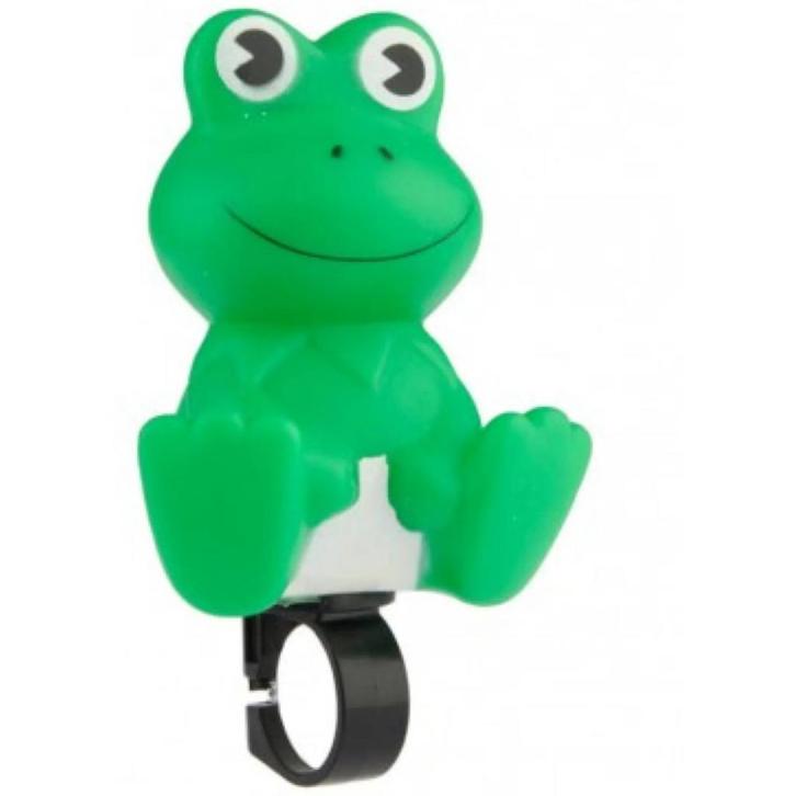 Pexkids Kinderfietstoeter - Kikkerdesign - Veiligheid - E..., Fietsen en Brommers, Fietsonderdelen, Nieuw, Ophalen of Verzenden