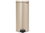 Brabantia NewIcon Prullenbak - 30 liter - Metallic Gold, Huis en Inrichting, Woonaccessoires | Prullenbakken, Verzenden, Zo goed als nieuw