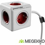 Allocacoc BN3046 PowerCube stekkerdoos 5 sockets m incl. 3 m, Verzenden, Nieuw