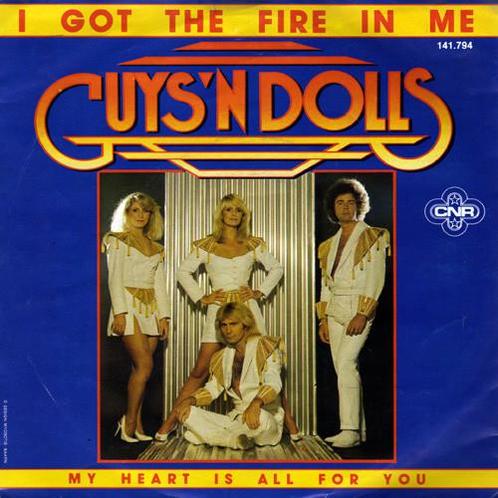 Single vinyl / 7 inch - Guys n Dolls - I Got The Fire In Me, Cd's en Dvd's, Vinyl Singles, Zo goed als nieuw, Verzenden
