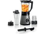 Bosch MMB6177S VitaPower Serie 4 - Blender - Zilver - 1200W, Verzenden, Zo goed als nieuw