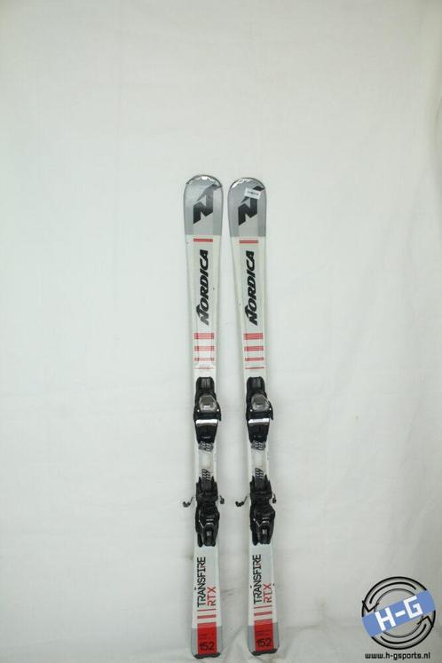 Refurbished - Ski - Nordica Transfire RTX white - 152, Sport en Fitness, Skiën en Langlaufen, Skiën, 140 tot 160 cm, Gebruikt