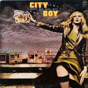 LP gebruikt - City Boy - Young Men Gone West (USA, 1977), Cd's en Dvd's, Vinyl | Overige Vinyl, Zo goed als nieuw, Verzenden