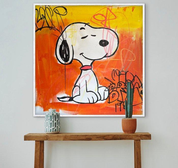 Freda People - Snoopy XL, Antiek en Kunst, Kunst | Schilderijen | Modern