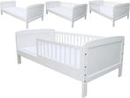 Ruim Peuterbed 165x78cm - Wit Houten Bed met Uitvalbeveil..., Kinderen en Baby's, Kinderkamer | Bedden, Ophalen of Verzenden, Nieuw