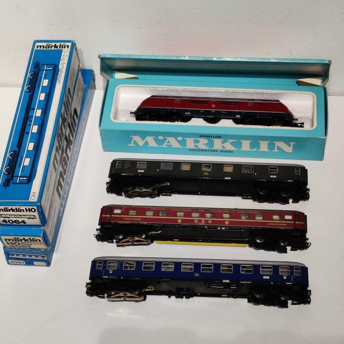 Märklin H0 - 3021, 4064, 4026, 4027 - Modeltrein (4) - DB, Hobby en Vrije tijd, Modeltreinen | H0