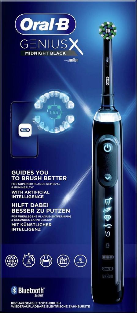 Oral-B Genius X - Special Editie - Zwart - Elektrische, Sieraden, Tassen en Uiterlijk, Uiterlijk | Mondverzorging, Verzenden