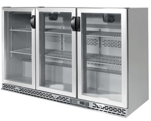 GGM Gastro | Barkoelkast - 1350mm - 330 liter - met 3 glazen, Witgoed en Apparatuur, Koelkasten en IJskasten, 140 tot 160 cm, Nieuw