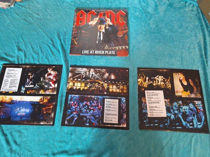 AC/DC - Live At River Plate - Set of 3 red records - 3 x LP, Cd's en Dvd's, Vinyl Singles