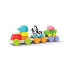 Edushape Houten Blokkentrein Happy  van €27,99 voor €19,59, Ophalen of Verzenden, Nieuw