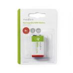Oplaadbare 9V batterij - Nedis (NiMH, 250 mAh, 8.4 V), Verzenden, Nieuw