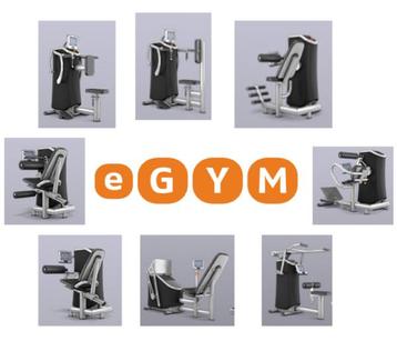 eGym set | complete 8 kracht set | e gym beschikbaar voor biedingen