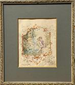 Federico Andreotti (1847-1930) - Corteggiamento, Antiek en Kunst