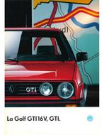 1988 VOLKSWAGEN GOLF GTI 16V BROCHURE FRANS, Boeken, Nieuw, Volkswagen, Author