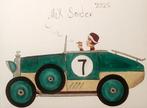 Alek Sander (XX-XXI) - Madame Cohiba im Bugatti Oldtimer, Antiek en Kunst