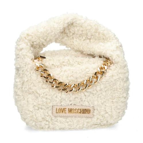 Love Moschino Smart Fur handtas, Sieraden, Tassen en Uiterlijk, Tassen | Damestassen, Handtas, Wit, Nieuw, Verzenden